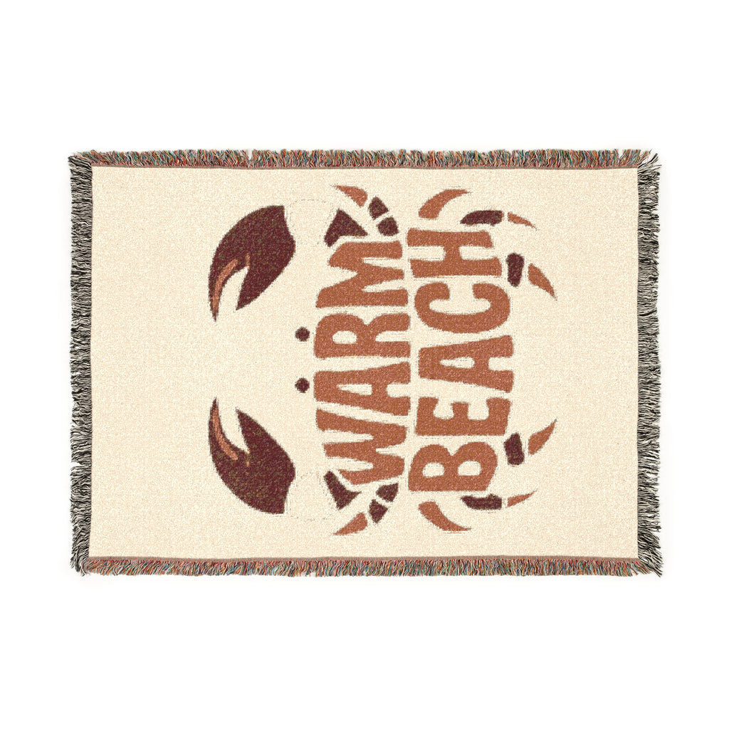Warm Beach Woven Blanket