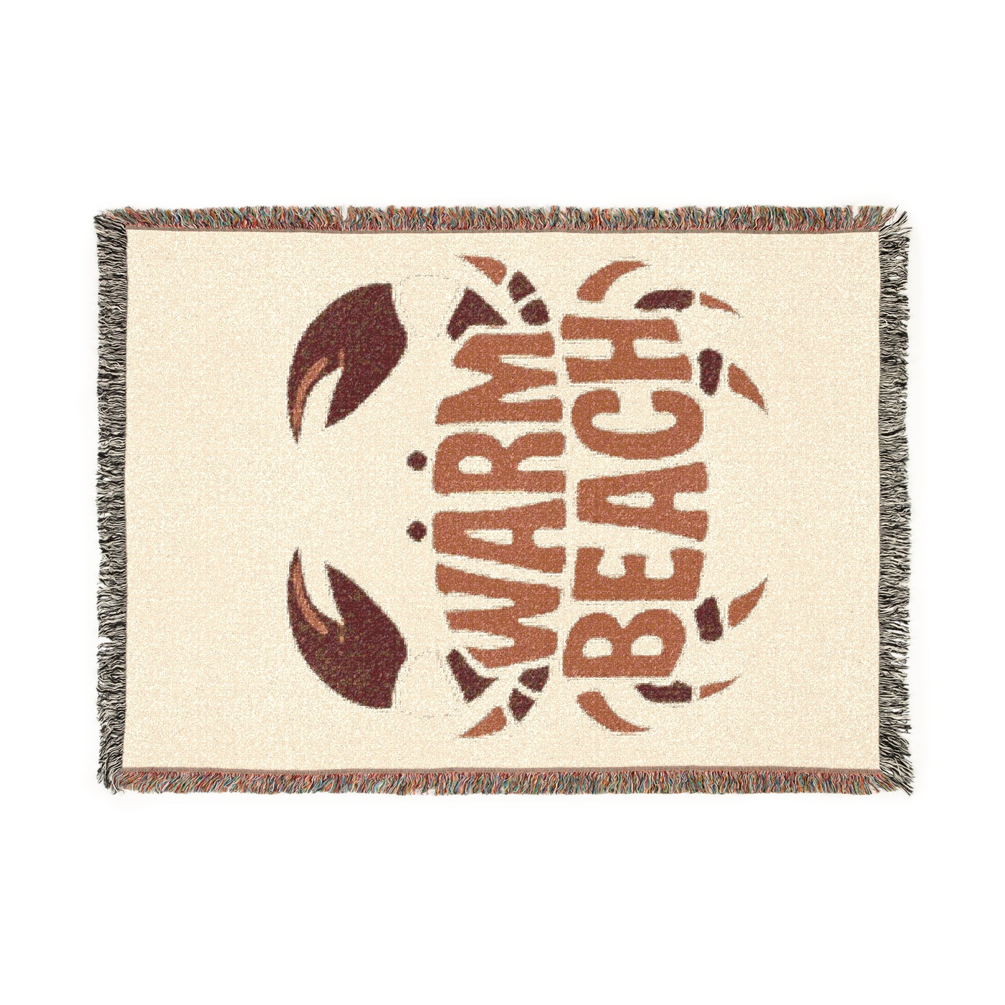 Warm Beach Woven Blanket